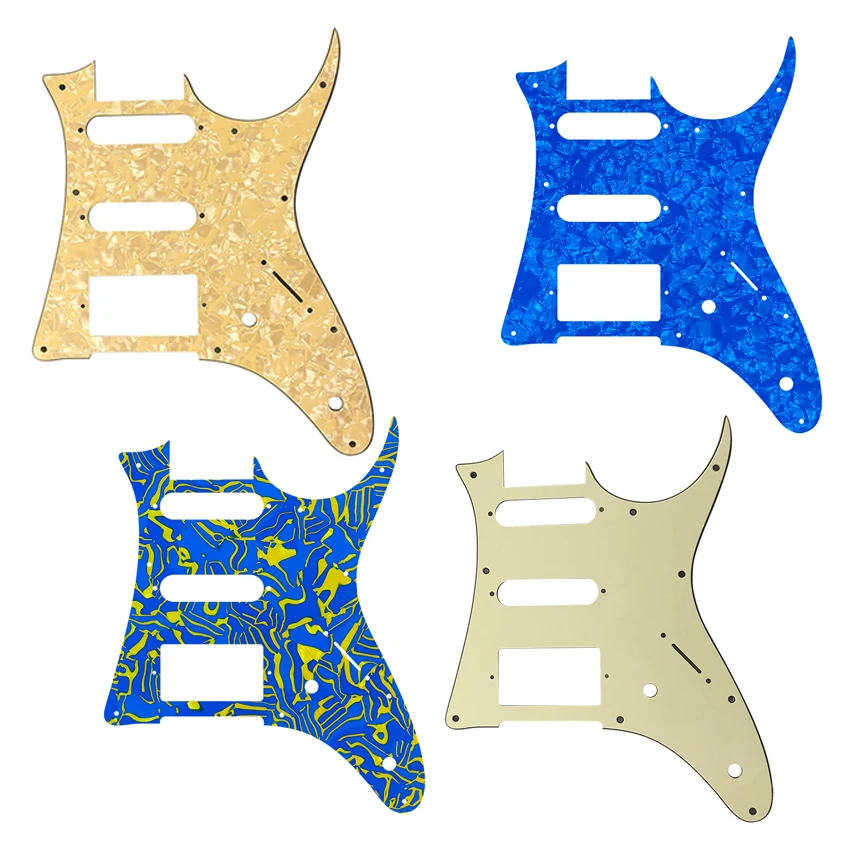 Pleroo Personalizzato Parti Di Chitarra-Per Mij Ibanez Grx40 Chitarra Pickguard Piatto Della Graffiatura Humbucker Pick-Up