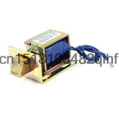12V 2.5Kg Forza 10Mm Corsa Elettromagnete A Solenoide Tractive Dc A Risparmio Energetico