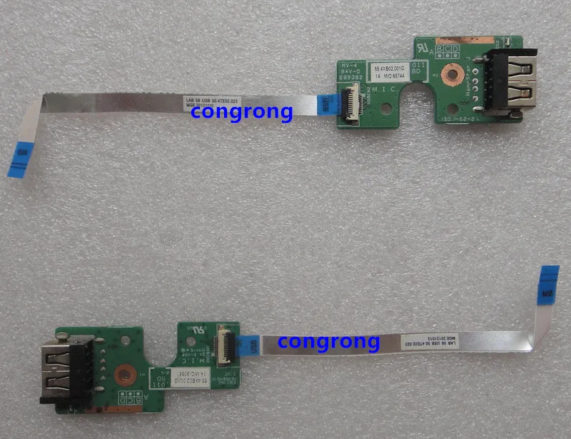 Scheda Usb La58C Per Lenovo B580 V580C Serie B590 Fru 90000571 55.4Xh03.001G