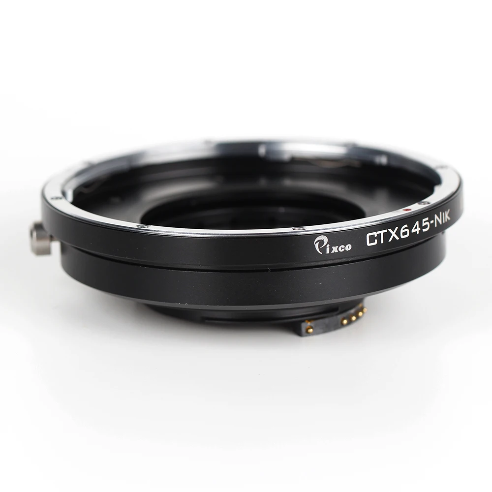 Pixco Af Chip Di Conferma Adattatore Regolabile Aperturet Vestito Per Contax 645 (6X4.5 Di Medio Formato) Mount Lens Per Nikon Macchina Fotografica D8