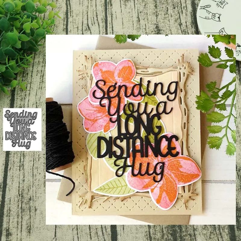 New Dies Metal Cutting Rainbow English Letter Album Fotografico Fai Da Te Scrapbooking Stencil Die Cuts Creazione Di Carte