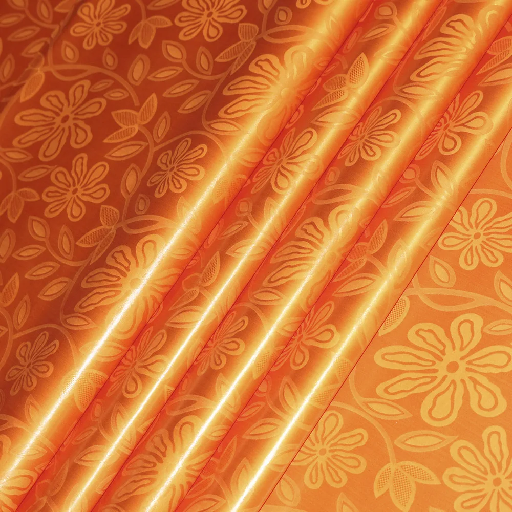 2023 Cotone Jacquard Real Bazin Riche Lavabo In Tessuto Super Magnum Gold Xl Guinea Broccato 10Yards Feitex