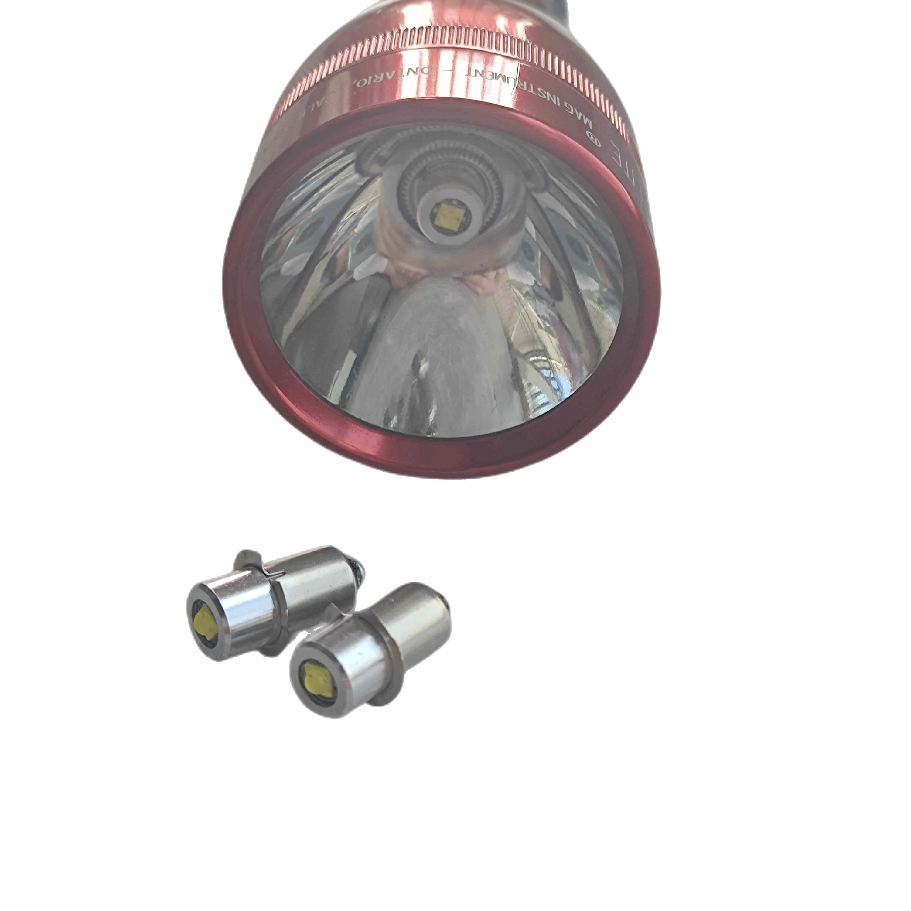 P13.5S Pr2 Lampadina A Led 3W Aggiornamento Lampadina A Torcia A Led Kit Di Conversione A Led Maglite Lampadina A Led A Luce Magnetica 2-16 Celle C & 