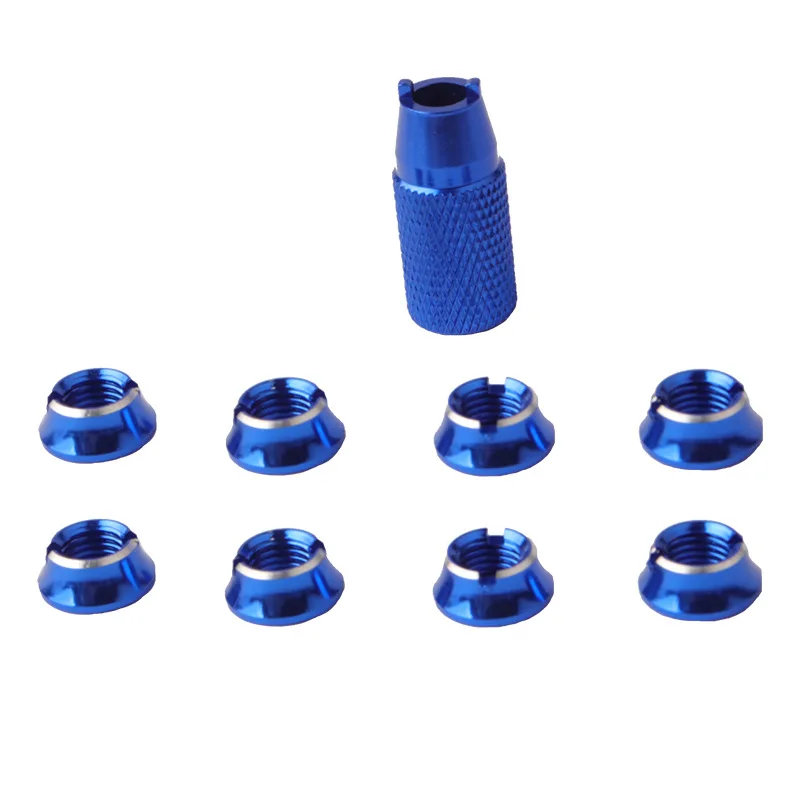 Interruttore Trasmettitore Radio Dado Fisso E Chiave Di Installazione Per Telecomando Radiolink Futaba Jr T8Fg T14Sg T18Sz T16Sz, Blu