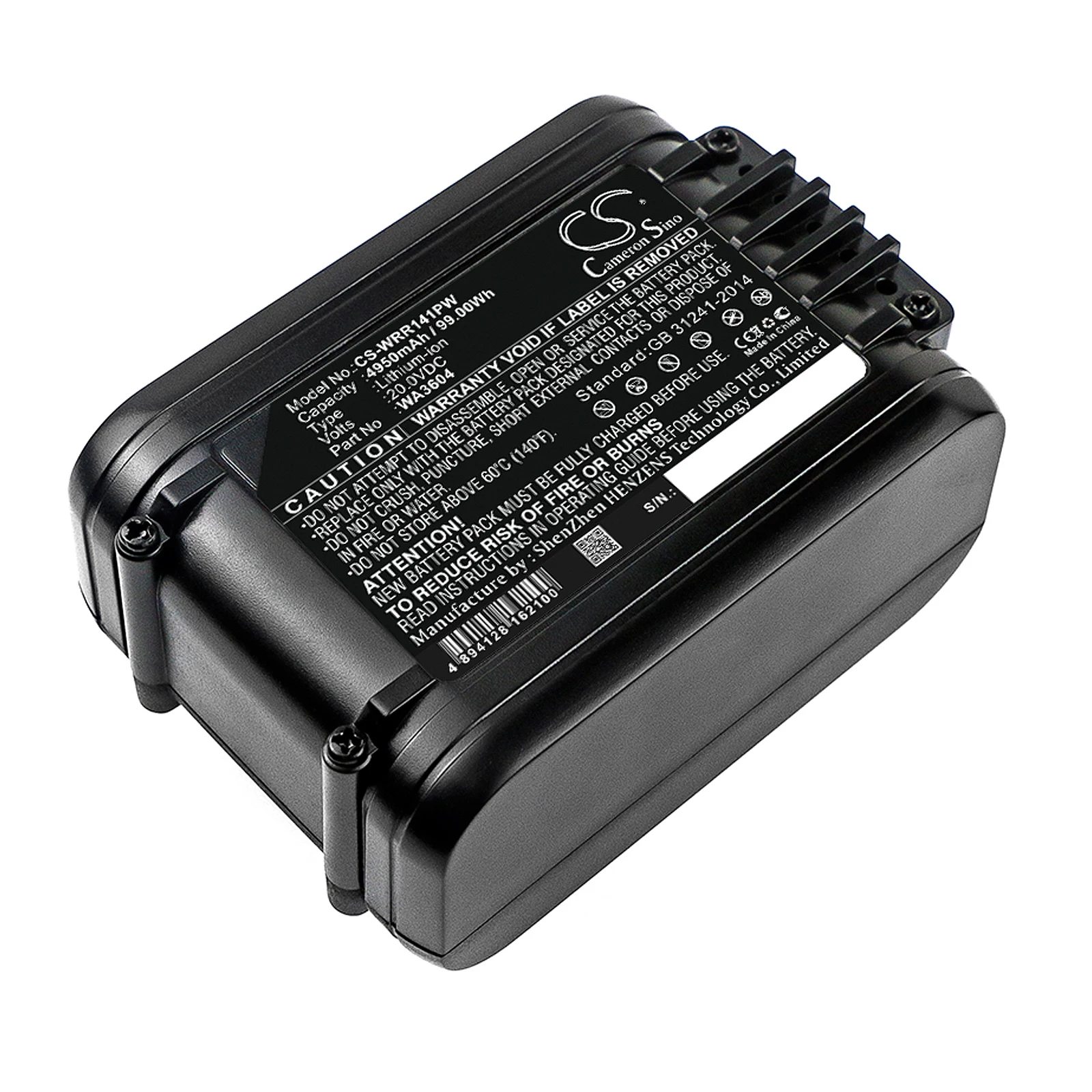 Tosaerba 4950Mah Batteria Per Worx Landroid M800 M1000 M700 L1500 M500 Wr110Mi So500I Wr130E Wr155E L1000 L1500 2019