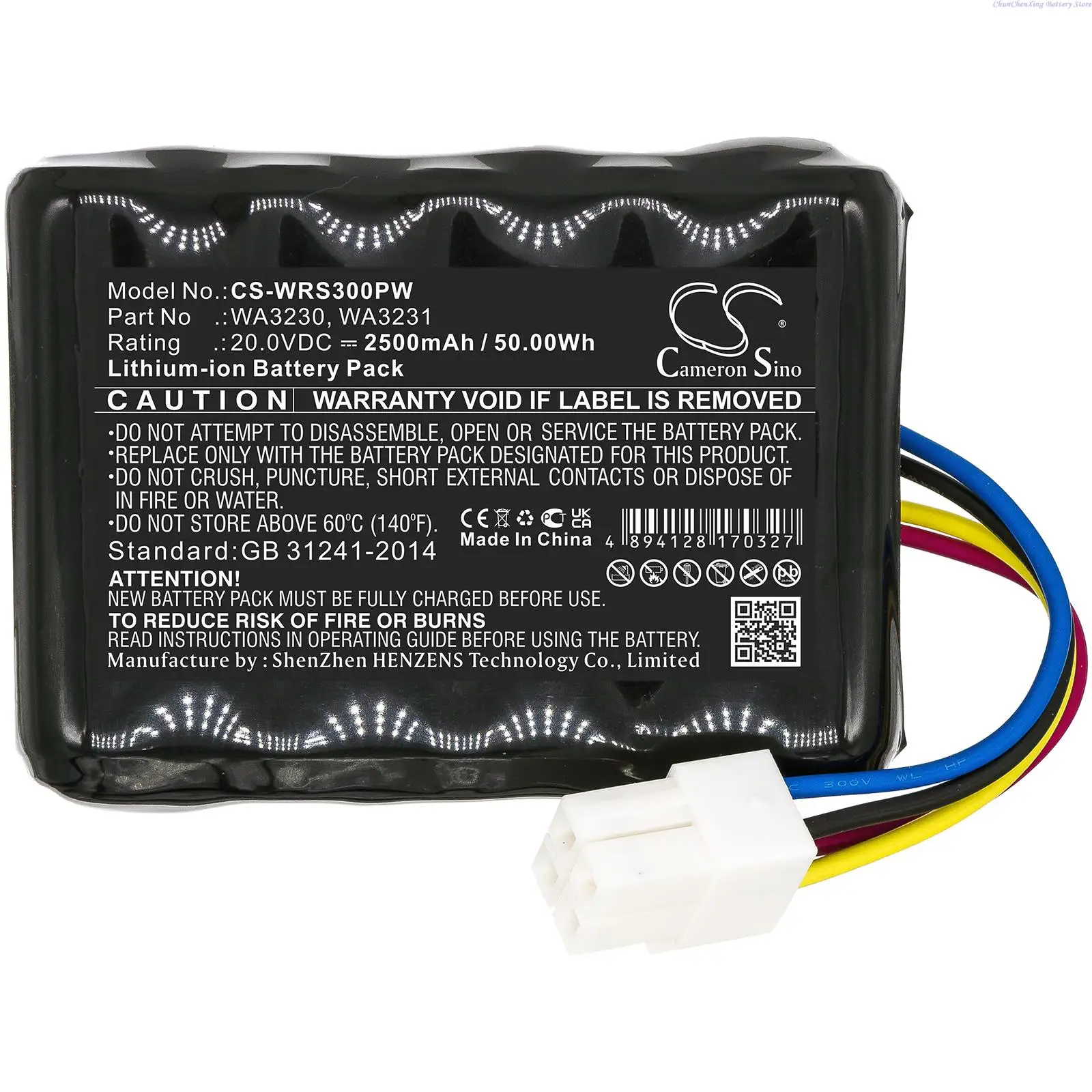 Batteria Di Ricambio Per Attrezzi Da Giardinaggio Da 2500Mah Per Worx Landroid S Basic,S300,S450I,S500I,S700I,S390M2,S300I,S300 2018 + Tool