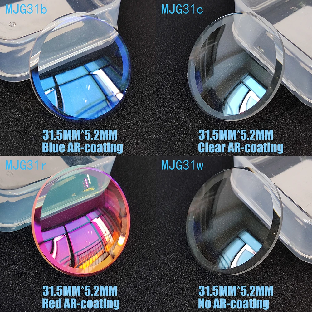 31.5X5.2X2.9Mm Orologio In Vetro Minerale A Doppia Cupola Crystal Mod Parts Rivestimento Ar Adatto A Skx007 Skx009 Skx401 Srpd51K1 Srpd51K2 Srpd65K2