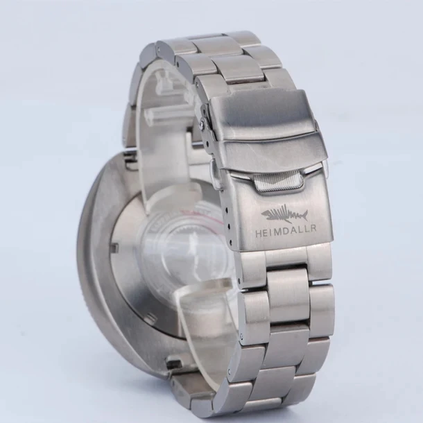 Cinturino In Titanio Heimdallr 20Mm Per Turtle/6105/Skx007/Skx009 Fibbia Di Distribuzione Parti Dell'Orologio Subacqueo Cinturino Di Ricambio Modifica
