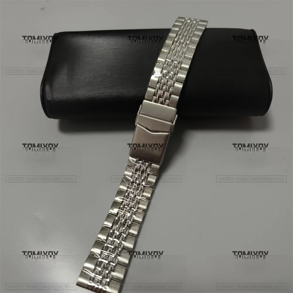 20Mm 22Mm Bead Of Rice Watch Band Extended Solid Buckle Con Bracciale A Molla A Sgancio Rapido Adatto Per Skx007 Dive Watch