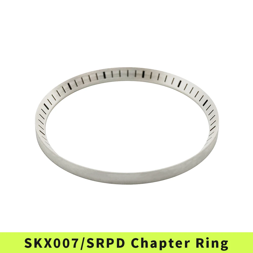 Skx007 Skx009 Anello Capitolo Srpd Finitura Spazzolata Acciaio Inossidabile Argento Con Pennarelli Neri