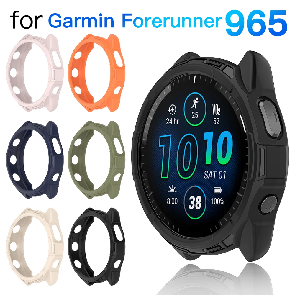 Custodia Per Garmin Forerunner 965 Custodia Protettiva Antigraffio Per Garmin 965 Custodie Protettive In Silicone Morbido Accessori Shell