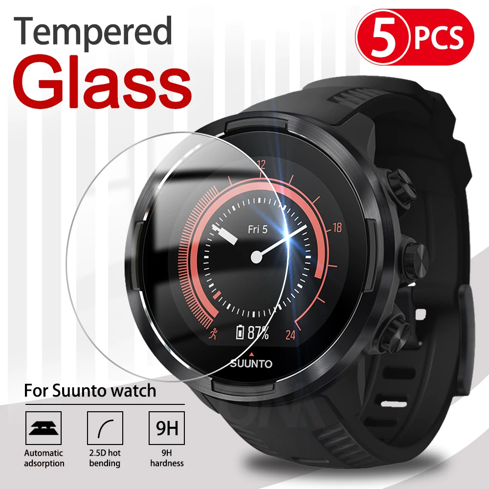 Vetro Temperato Premium Per Suunto Watch 3 / 5 / 7 / 9 Baro Spartan Sport Smart Watch Pellicola Proteggi Schermo Per Suunto Watch
