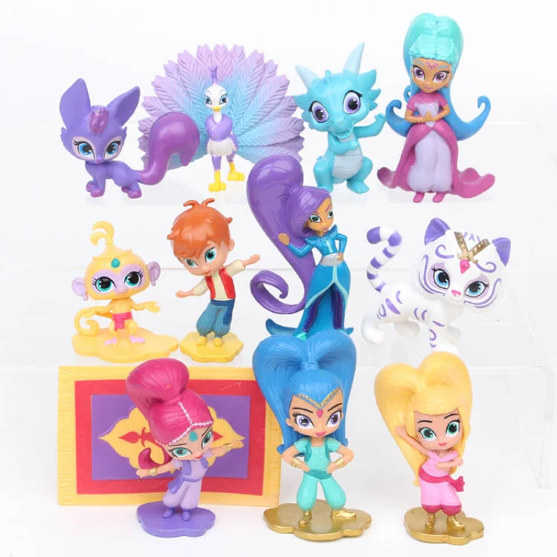 Princess Prince Fireman Sam Cartoon Magic Anime Doll Action Figure Model Toy Collection Regalo Per Bambini