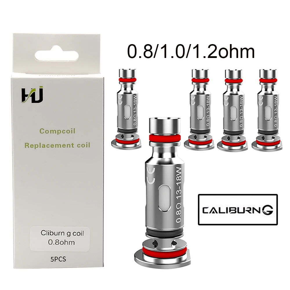 Oem Caliburn G Coil Un2 Ka1 Mesh Coil 0.8Ohm 1.0Ohm 1.2Ohm Coils Head Per Caliburn G2 Gk2 System Koko Prime