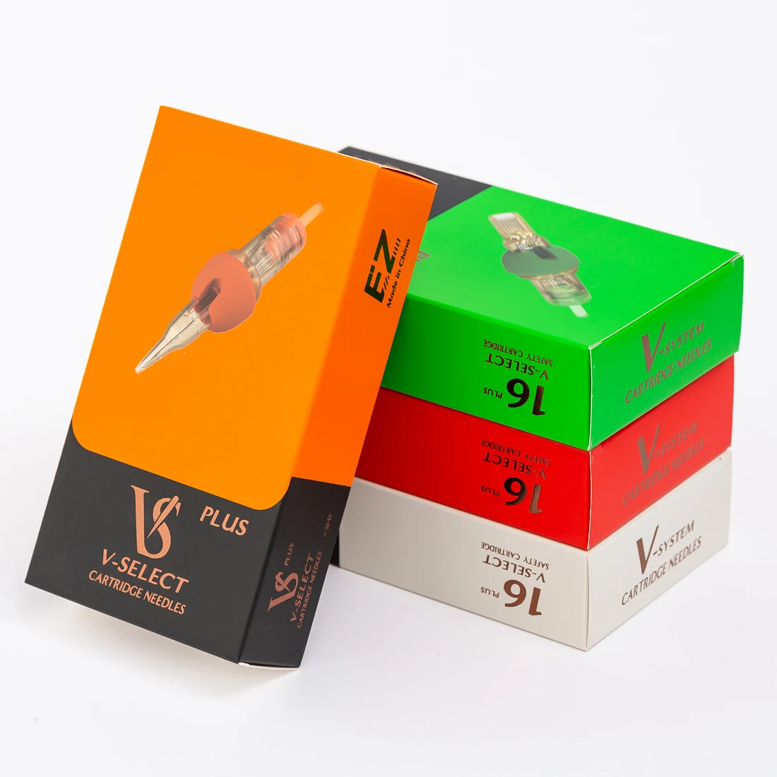 80/160 Pezzi Formati Misti Ez V-Seleziona Aghi Per Cartucce Per Tatuaggio Più Rl Rs Mc M1 Schiuma Copre Kit Di Aghi Per Tatuaggio Usa E Getta Fornitur