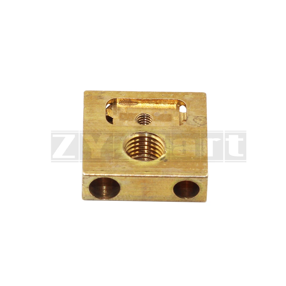 1Pcs Um3 Ultimaker 3 Stampa Core Blocco Di Calore In Ottone Blocco Di Riscaldamento Per Ultimaker3 3D Stampante