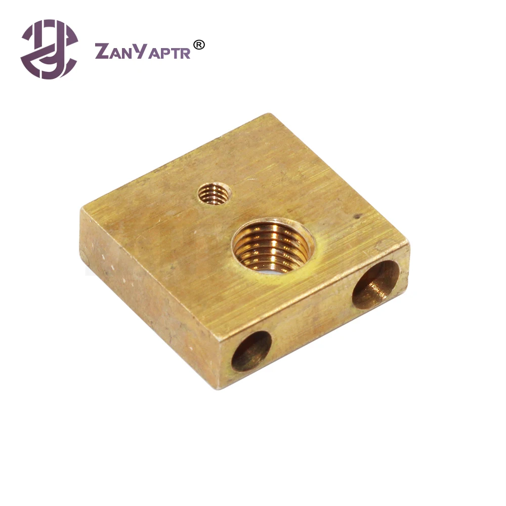 1Pc Stampante 3D Ultimaker 3 Um3 Blocco Termico In Ottone Blocco Riscaldante In Ottone Per Ultimaker3 Per Stampante 3D