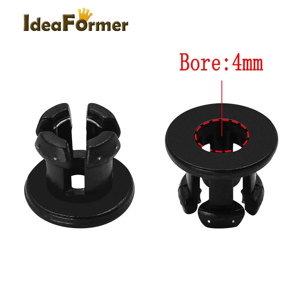 5/10 Pz Connettore Um2 Foro 4Mm Per Od 4Mm Ptfe Tubo Accoppiamento Pinza 1.75Mm Filamento Ultimaker Um2 Parti Della Stampante 3D