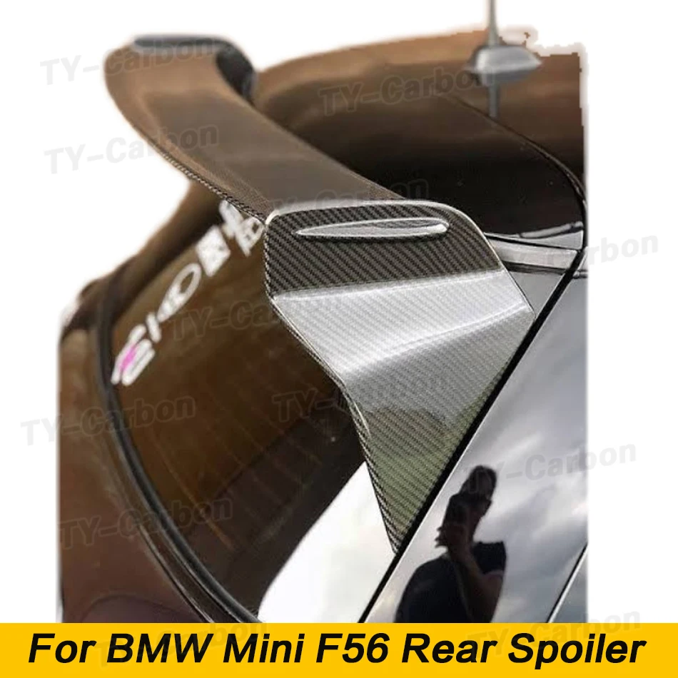 Per Mini Cooper F56 Gp Style Spoiler In Fibra Di Carbonio Trim Tuning Part Per F56 Frp Mini Wing Lip Con Regolabile