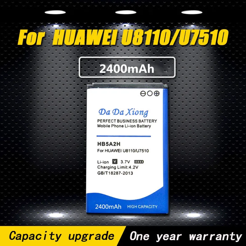 Batteria 2400Mah Hb5A2H Per Huawei U8110 C8100 C5730 U8500 C5070 C8000 U7510 T550 T552 U7519 M228 M750 E5220/S/W