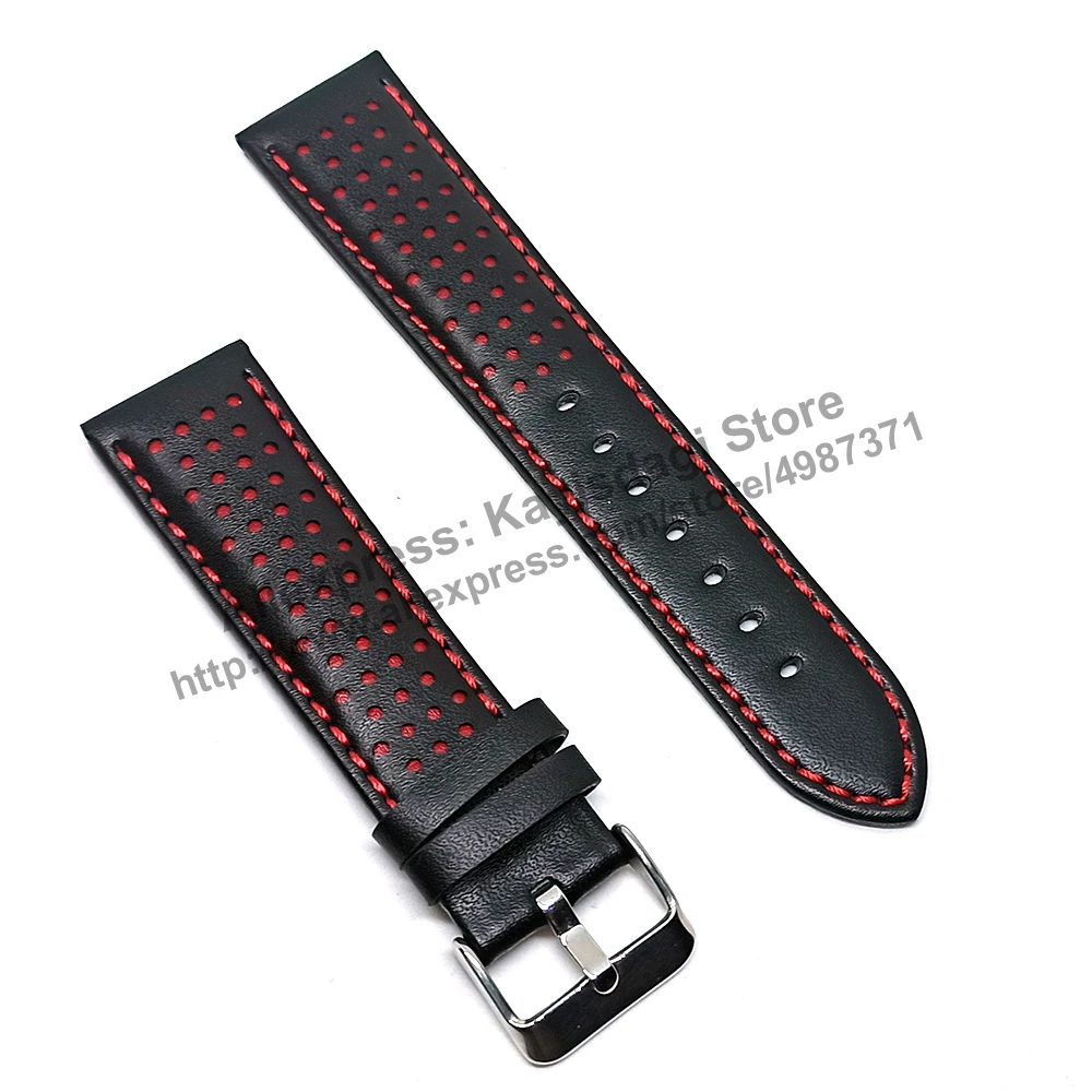 Cinturino Per Cinturino In Pelle Nera Da 22Mm-Tissot Chrono Xl-T1166171605702, Muslimah, Muslimah, Muslimah