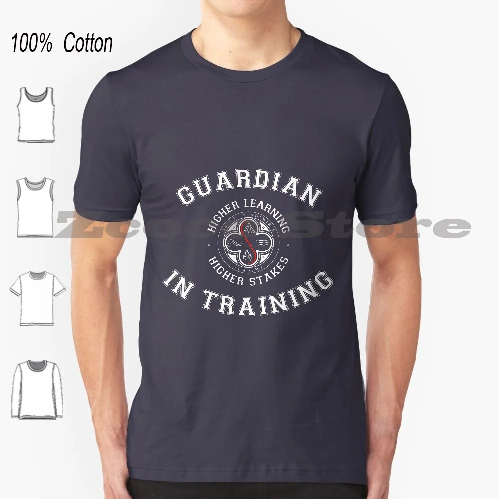 Vampire-Guardian In T-Shirt Da Allenamento 100% Cotone Confortevole Di Alta Qualità Saint Vagrirs Vampire Molnija Mark Micri Belikov