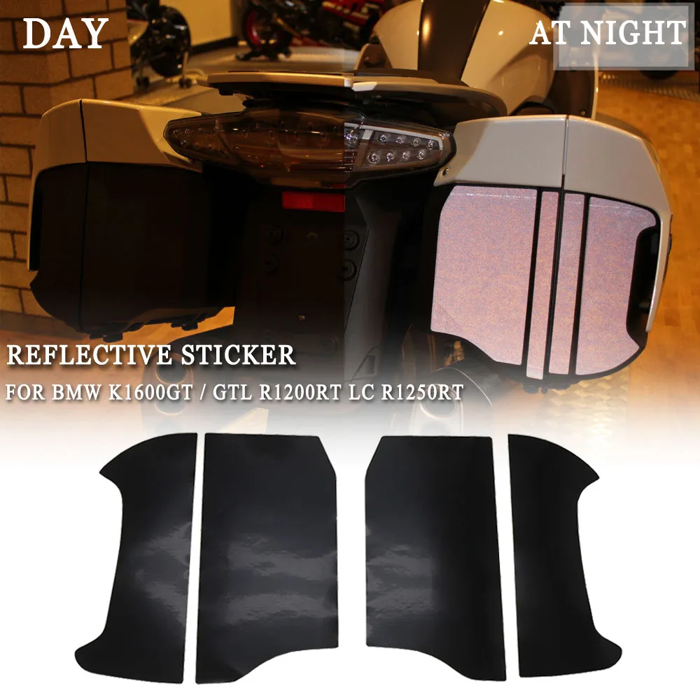 Decalcomania Riflettente 3M Autoadesiva Per Bmw K1600Gt K1600Gtl R1200Rt Lc R1250Rt Hard Shell E Top Box 2021 2020 2019 2018 2017