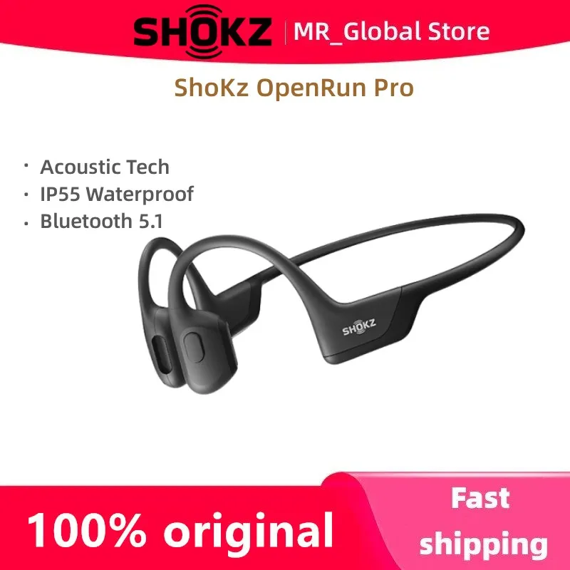 Originale Shokz S810 Auricolare A Conduzione Ossea Openrun Pro Wireless Bluetooth5.1 Auricolari Cuffie Da Corsa Sportive Impermeabili