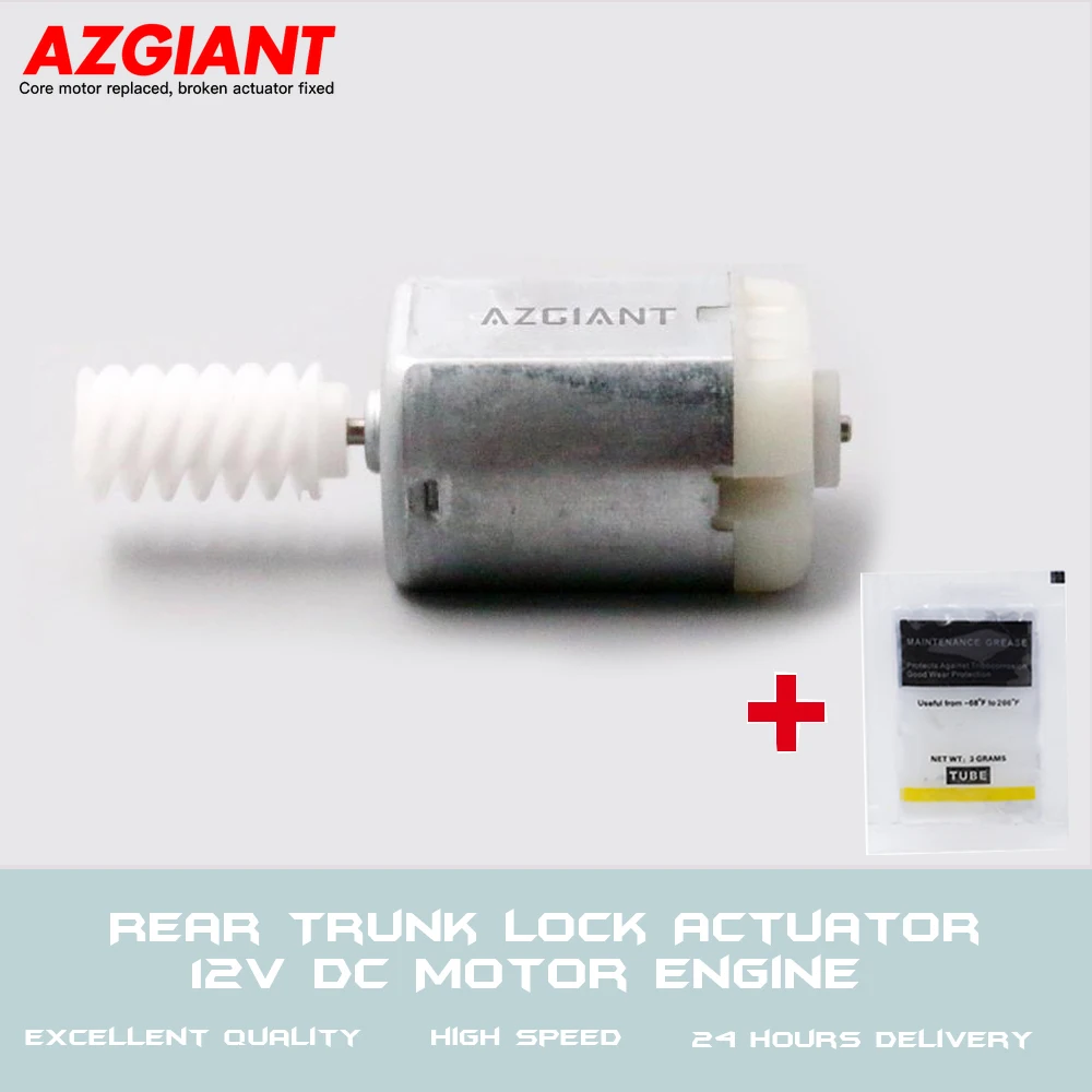 Azgiant Lock Attuatore Per Sistema Di Chiusura Centralizzata Tronco Posteriore 12V Dc Motor Engine Repair Tool Per Renault Modus Clio Laguna Iii