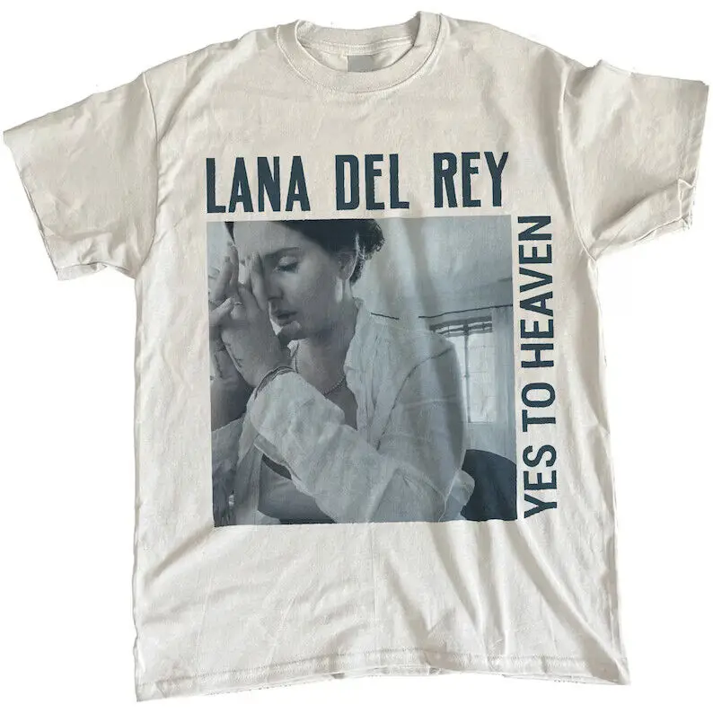 Lana Del Rey Sì Al Cielo Camicia, Dire Sì Al Cielo Album An18387 Maniche Lunghe