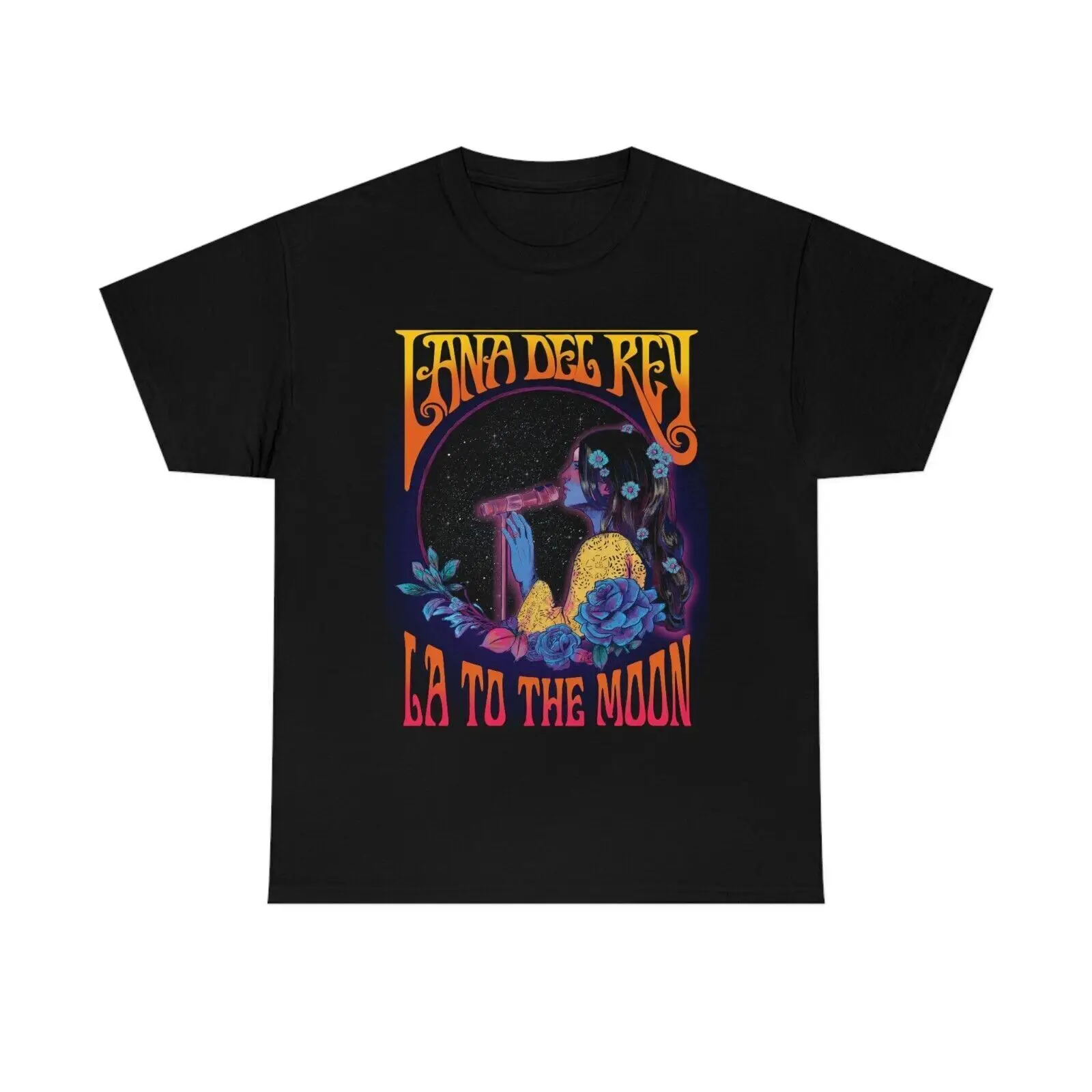 Lana Del Rey To The Moon Tour Shirt, Lana Del Rey Album T Shirt, Lana Del Rey U Maniche Lunghe