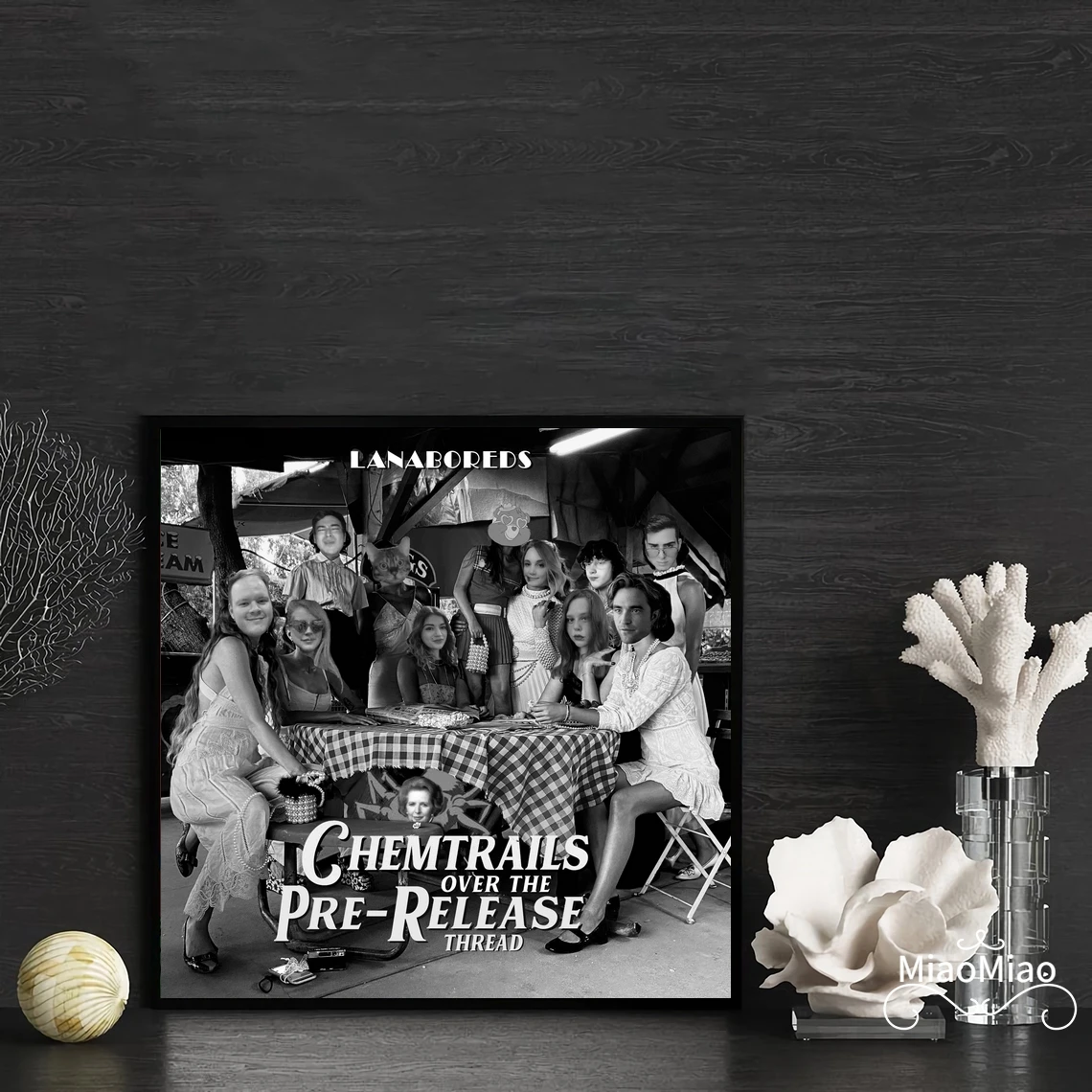 Lana Del Rey Chemtrails Over The Country Club Music Album Cover Poster Canvas Art Print Home Decor Pittura Murale (Senza Cornice)