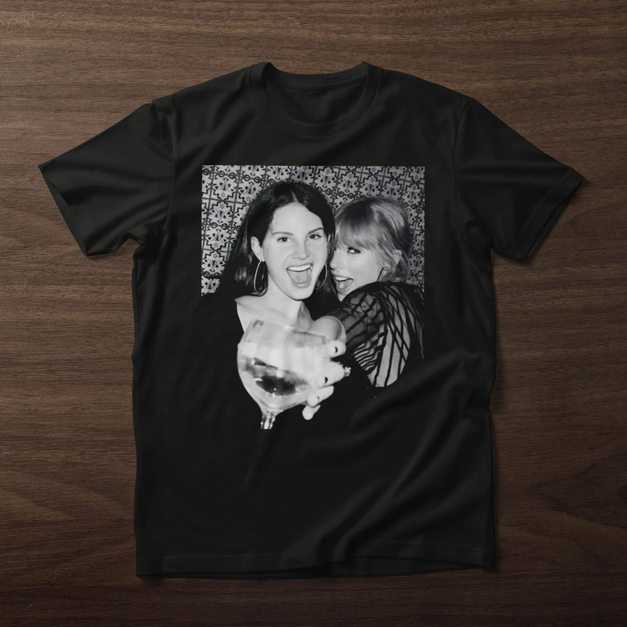Lana Del Rey Con T-Shirt Taylorr Blue Banisters Album Per Uomo Donna