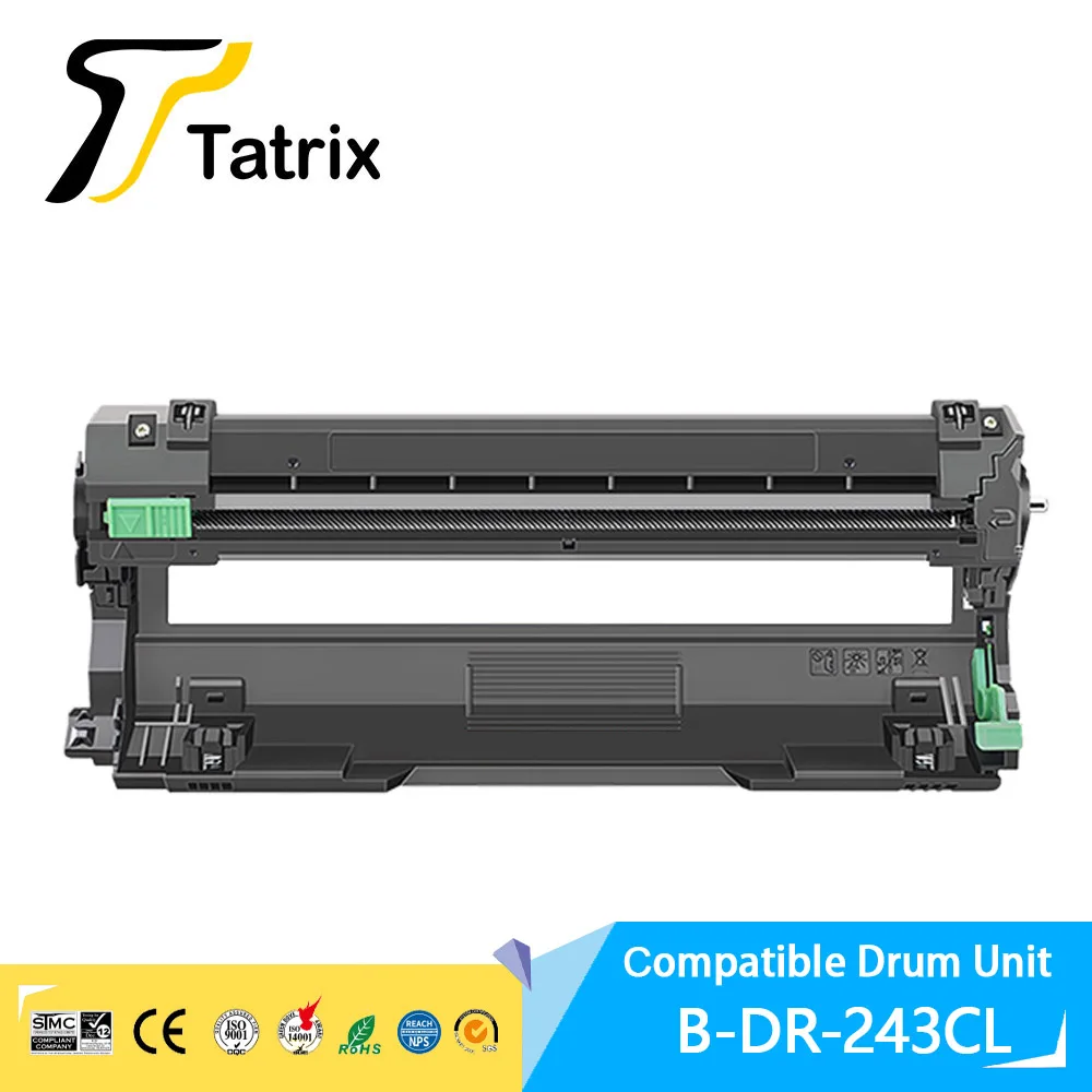 Unità Tamburo Compatibile Tatrix Premium Dr243Cl Dr-243Cl Per Borther Hl-L3210Cw/Hl-L3230Cdw/Hl-L3270Cdw/Dcp-L3510Cdw/Dcp-L3550Cdw