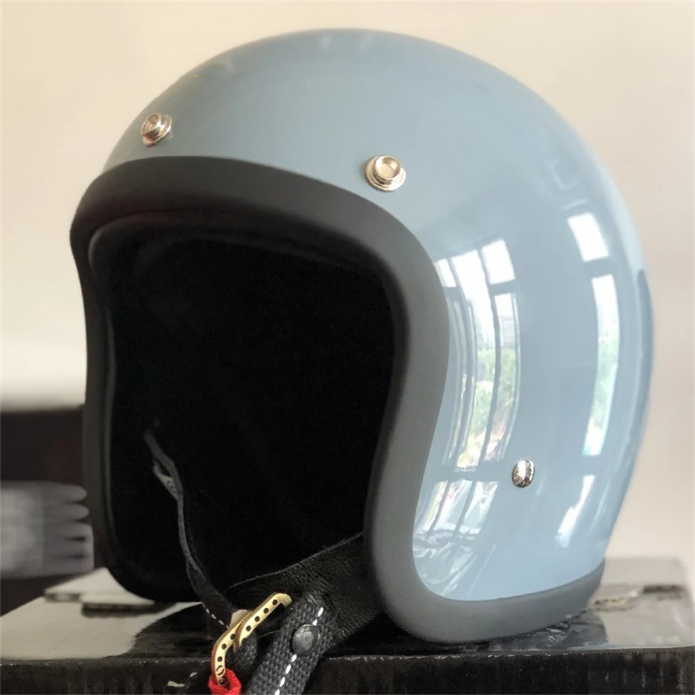 Casco Moto Open Face Personalizzato Tt & Cacascos Vintage Street Riding Casque Dot Approvato Chopper Cafe Racer Cascos Helm