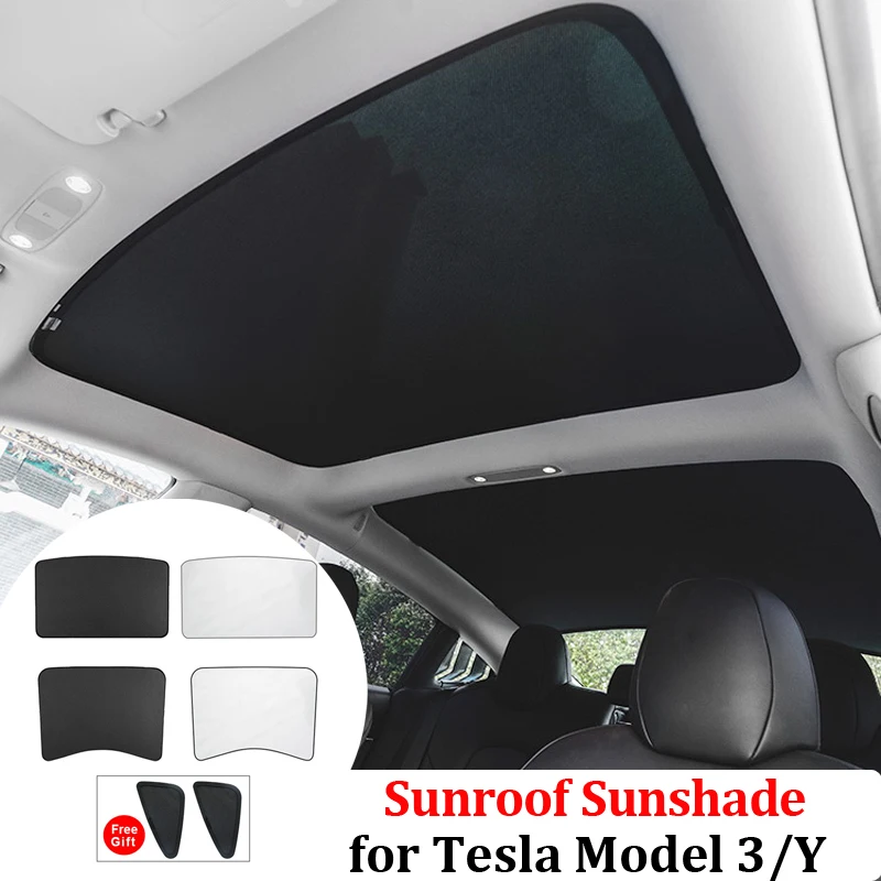 Parasole Per Tetto In Vetro Per Tesla Model 3 Y 2023 Parasole Per Tetto Apribile Copertura Per Lucernario Tenda Ombreggiante Parabrezza Accessori Per 