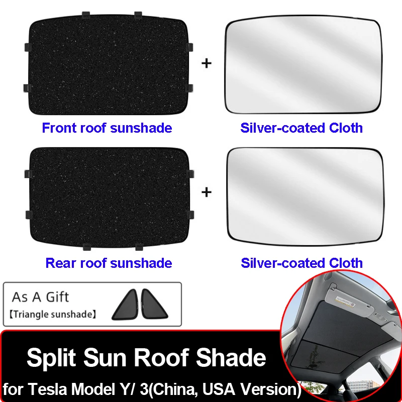 Parasole Per Tetto Parasole Per Tesla Model 3 China 2023 Sunroof Parasole Net Protezione Uv Accessori Per Copertura Modello Y Lucernario Per Tetto In 