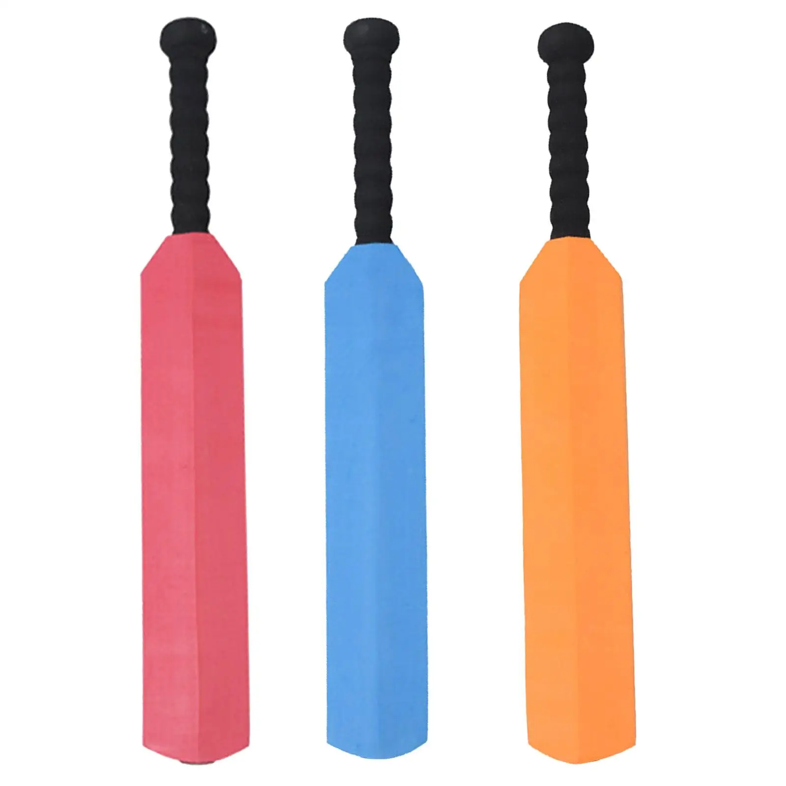 Mazza Da Cricket Comfort Grip Set Da Gioco Durevole Mazza Da Baseball Giocattolo Leggero Gioco Di Cricket In Schiuma Eva Per Bambini Di Pratica All'Ap