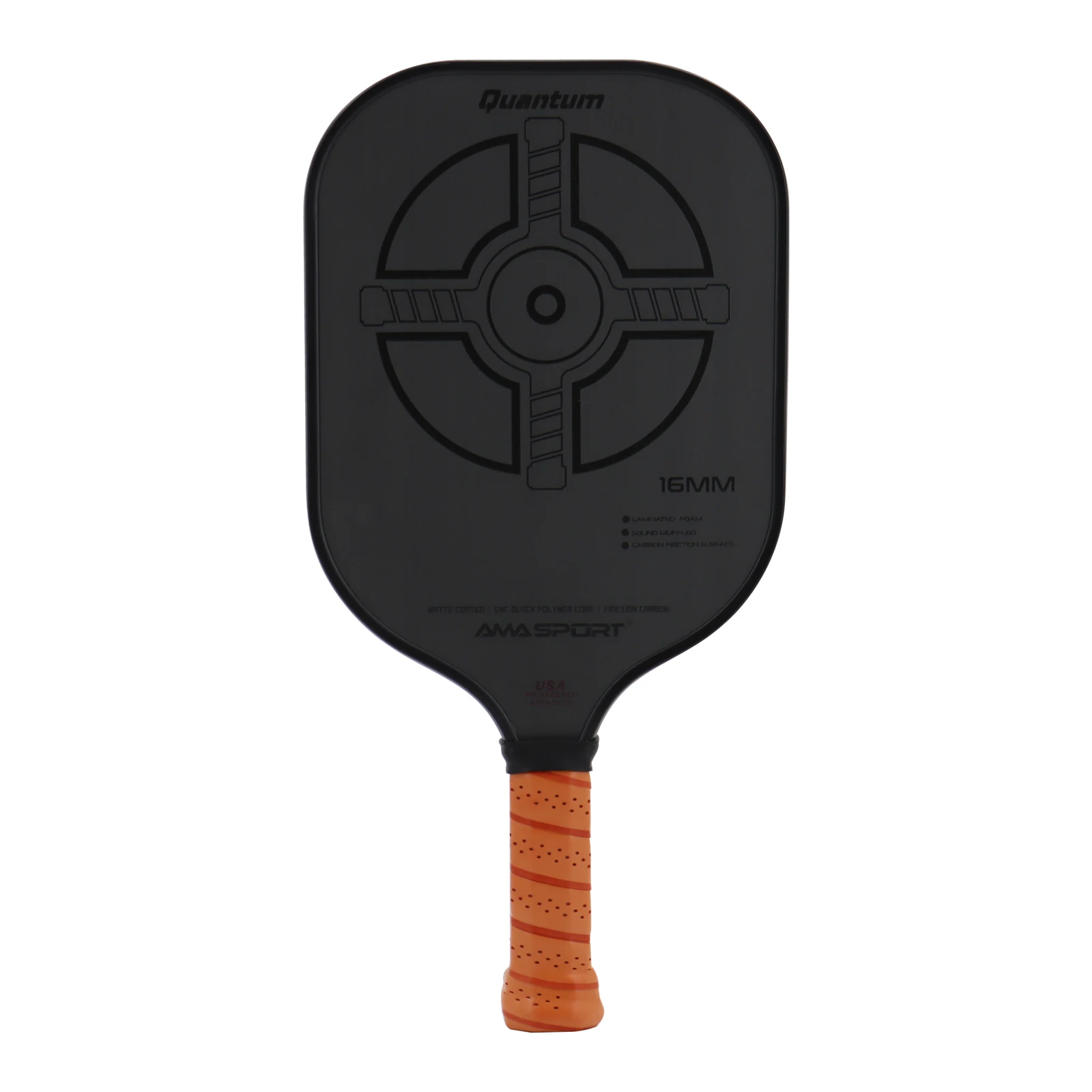 Ama Sport Pickleball Paddle Usapa Approvato Featherweight Carbonio Attrito Superficie Strutturata Racchette Da Pickleball Quantum Leggere