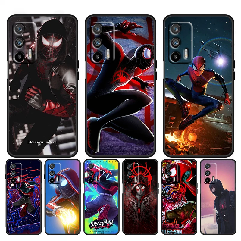 Cute Avengers Spiderman Per Oppo Reno 7 Pro Se Z 6 Lite Pro 5 Lite 4 Lite Z 2 Z 4G 5G Custodia Morbida In Silicone Nero Per Telefono