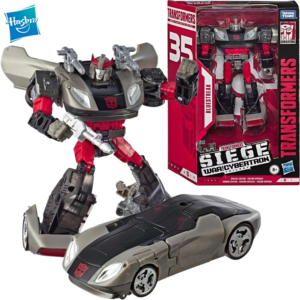 [In Magazzino] Trasformatori Strappo Siege Wfc-S64 Bluestreak 13Cm Action Figure Modello Da Collezione Regalo Giocattoli Originali