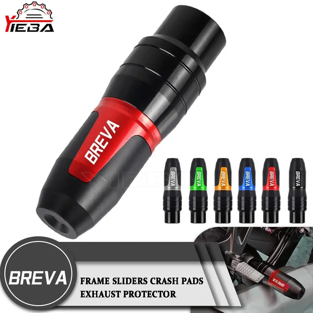 For Moto Guzzi Breva750 Breva1100 Breva 750 1100 2007 2008-2023 Motorcycle Exhaust Frame Sliders Crash Pads Falling Protector