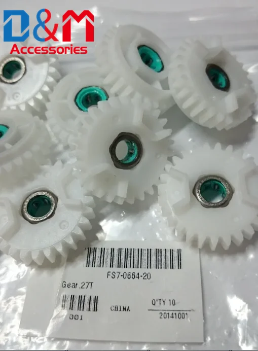 Engrane Fusor Fs7-0664-020 Fs7-0664-000 Per Canon Ir5000 5020 6000 6020 5050 5055 5065 5070 5075 6570 Fuser Gear 27T W Cuscinetto