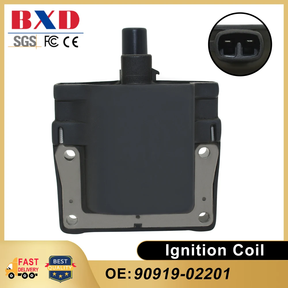 Bobina Di Accensione 90919-02201 9091902201 Per Toyota Camry Sv30 Carina St170 Chaser Sx80 Corona Cresta Mark Ii Vista