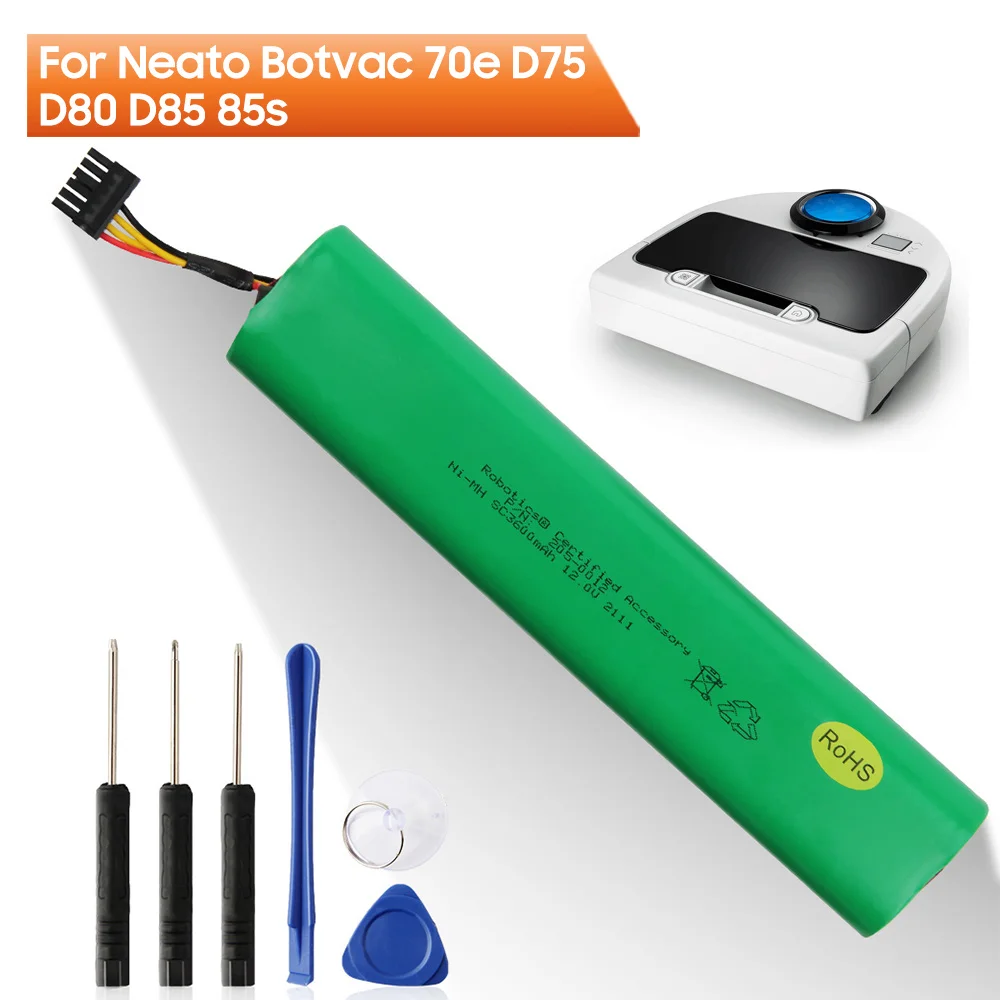 Nuova Batteria Di Ricambio Neato 205-0012 Per Neato Botvac 70 70E D75 D80 D8 D85 85S D7500 Robot Spazzante