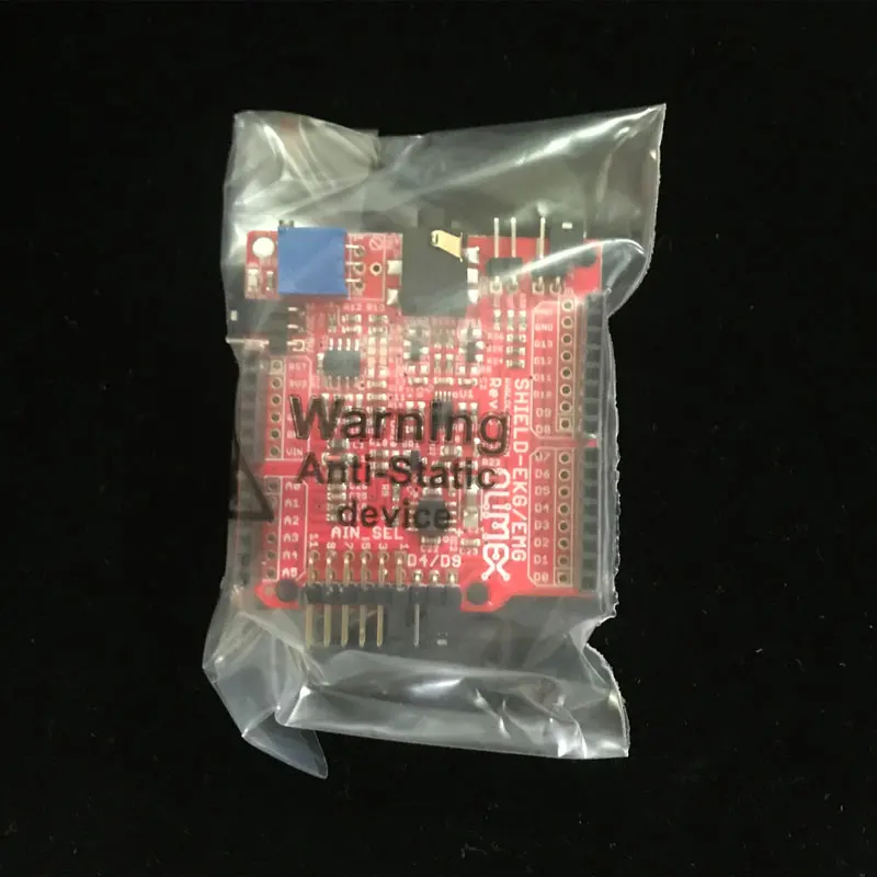 1 Pcs X Shield-Ekg-Emg Ecg/Emg Shield Per Duinomite, Pinguino, Acero Arduino Come Tavole