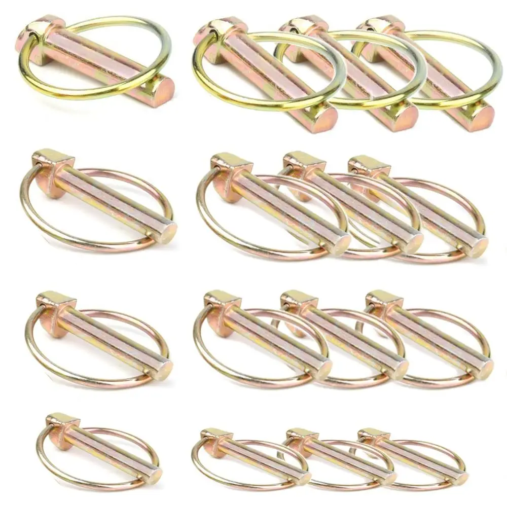 30/50 Pz Heavy Duty Lynch Pin Assortimento Kit Perni Del Trattore Perni Di Attacco A 3 Punti Per Trattori Agricoli Rimorchi Camion Tosaerba