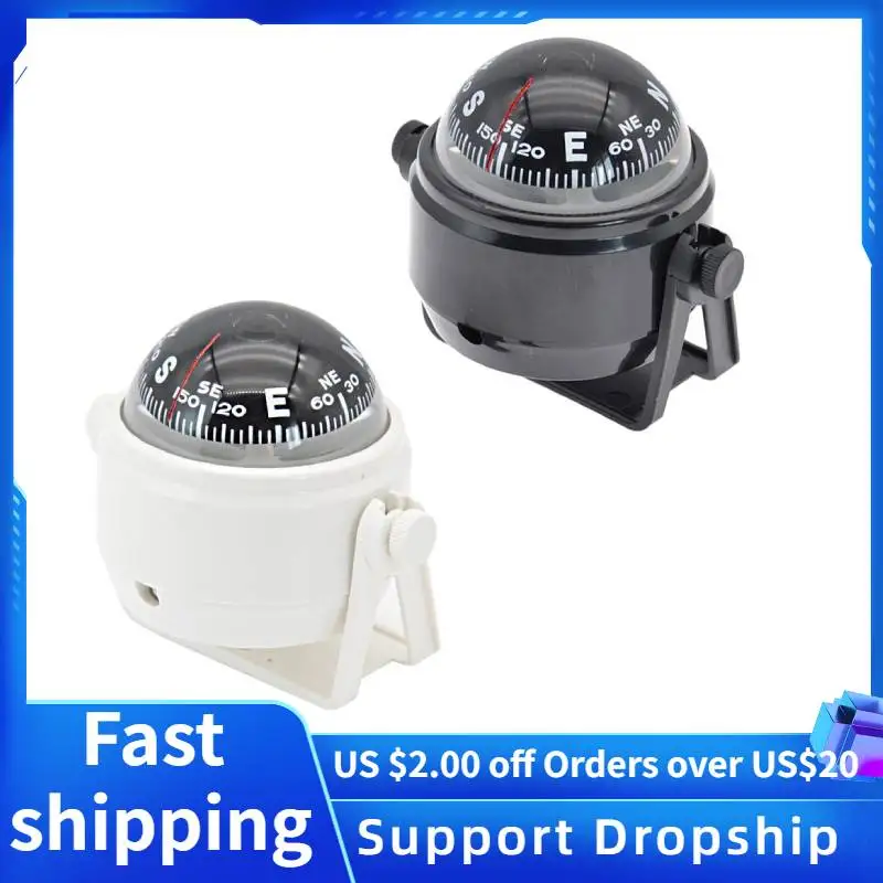 Outdoor Sea Marine Electronic Digital Compass Boat Caravan Truck Black Car Compass Accessori Per Attrezzature Per Barche Multifunzione