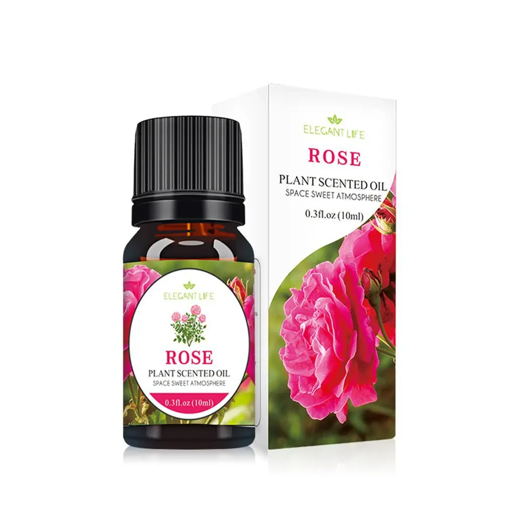 Hot 10Ml Pure Natural Plant Essential Oils Osmanto Rose Diffusori Per Aromaterapia Air Fresh Care Tea Jasmine Tree Oil