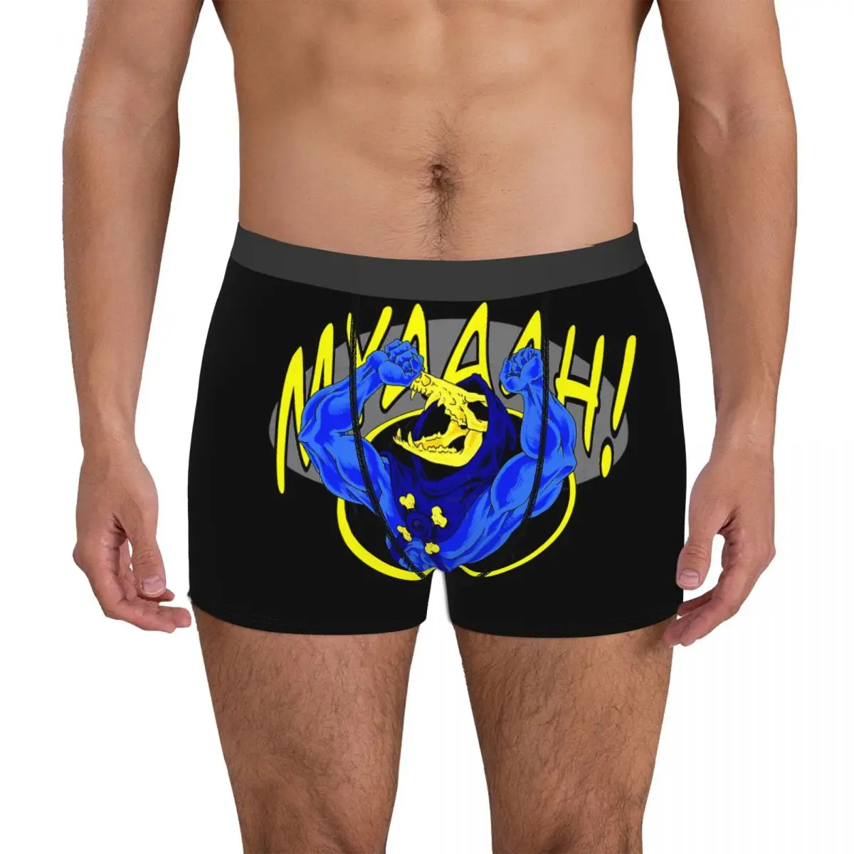 Skeletor Masters Of The Meownifverse 14 Slip Boxer Da Uomo Novità Sexy Undies Humor Graphic Summer Wearable